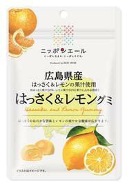 全農　ニッポンエール　広島県産　はっさく＆レモングミ　40g 6袋セット 送料無料