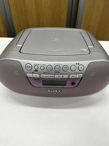 SONY CDラジオラジカセ ZS-S10CP ピンクオーディオ機器 