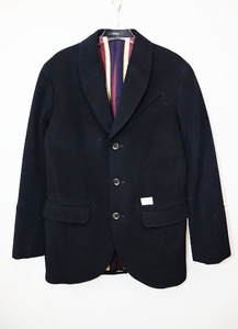 ダブルタップス WTAPS ROKUDENASHI WOOL JKT S 102LTDT-JKM04 ロクデナシ ウール ジャケット コート カシミヤ混 テーラード ブラック 24090