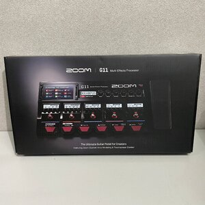 【31】新品未使用極美品 ZOOM G11 ズーム ギター IRローダー タッチパネル マルチエフェクター マルチプロセッサー アンプシミュレーター