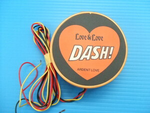 激レア 当時物 新品 ラブ灯 LOVE＆LOVE DASHランプ 旧車 昭和 レトロ ビンテージ ホットロッド 高速有鉛 族車 暴走族 街道レーサー