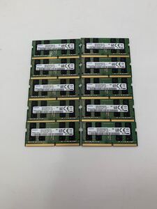 SNMSUNG 2RX8 PC4-2666V-SE1-11 16GB×10ノート用メモリ動作品