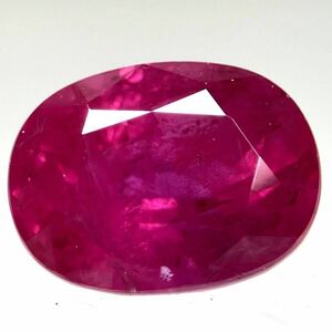 ☆天然ルビー 1.108ct☆U約6.2×4.9mm ルース 裸石 宝石 ジュエリー コランダム jewelry ruby corundum DA0/EA0