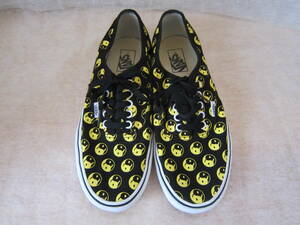 VANS×SURF　AUTHENTIC　（バンズ×サーフ　オーセンティック）（721454）　黒黄プリント柄　　27.5㎝　US9.5　ok2407A