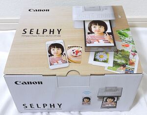 【希少】【未使用】Canon キヤノン コンパクトフォトプリンター SELPHY CP1300 WH