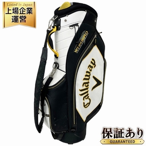 Callaway キャロウェイ メンズ ゴルフバック キャディバッグ スタンド 自立型 WARBIRD ウォーバード ゴルフ 中古 O9311785