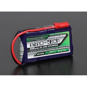 Turnigy nano-tech 3.7V 350mAh 65C130C リポ リチウムポリマー バッテリー