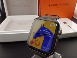 【エルメス】正常稼働　Apple Watch Hermes Series 4 GPS+Cellularモデル 40mm シンプルトゥール　A2007 MU6Y2J/A