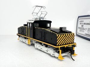 天賞堂 52016 東芝 40t 標準凸型電気機関車 名鉄 デキ600 タイプ 2灯ライト HOゲージ 動作確認済