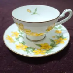 万葉の花 カップ&ソーサー やまぶき