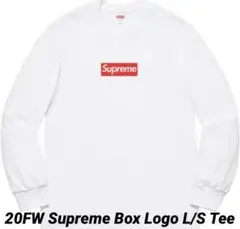 ★未開封❗️最安値❗️20FW Supreme Box Logo L/S Tee