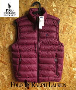 新品☆本物 POLO RALPH LAUREN DOWN VEST Sサイズ ラルフローレン ダウンベスト ポロ RRL ベスト ダウン ロンハーマン USAモデル 羽毛