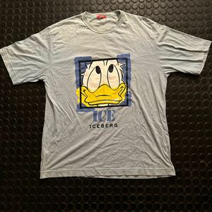 イタリー製・定価３万円以上のicebergアイスバーグのおしゃれなディズニー半袖Ｔシャツ