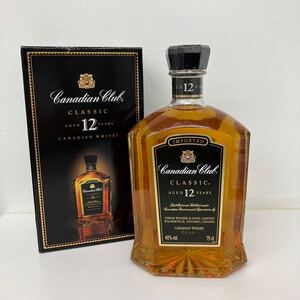 【未開栓】Canadian Club カナディアンクラブ 12年 クラシック A11/13