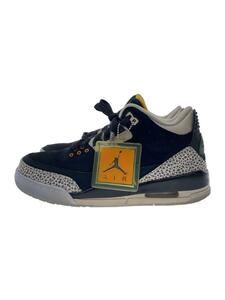 NIKE◆AIR JORDAN 3 RETRO EP/ローカットスニーカー/27cm/BLK/923096-001