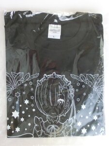 希少　Re:ゼロから始める異世界生活 ラム&レム Tシャツ BLACK Lサイズ