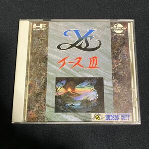 PCエンジン イース3 イースⅢ CDROM