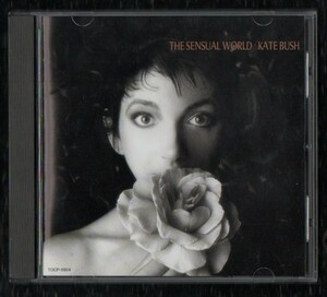 ∇ ケイト・ブッシュ Kate Bush 11曲入 1989年 国内盤 CD/センシュアル・ワールド The Sensual World/デイヴギルモア ミックカーン 他参加