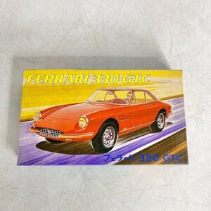 未組立　現状品　プラモデル　フェラーリ 330 GTC　FERRARI 330 GTC　車　フジミ　フジミ模型　名車　赤色