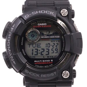 カシオ G-SHOCK フロッグマン ソーラー電波 メンズ 腕時計 純正樹脂バンド GWF-1000-1JF【いおき質店】