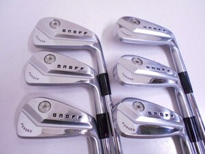 【中古】 ダイワ ONOFF FORGED KURO 2021 MODUS3TOUR115 5本セット S 32 アイアンセット セット スチールシャフト おすすめ メンズ 右