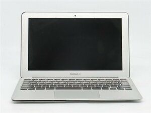 中古　Macbook Air　A1370　　バッテリーや本体止めネジ欠品 　通電しません　液晶割れ　詳細不明　ノートPCパソコン　ジャンク品　