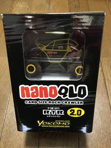 ほぼ新品だがジャンク YOKOMO ヨコモ nanoQLO 2.0 ナノクロ 2.0 CARD SIZE ROCK CRAWLER カードサイズロッククローラーRTR 箱付 ラジコン