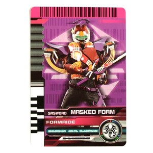 ◆仮面ライダーディケイド ライダーカード 196 フォームライド サソード マスクドフォーム（CSMライダーカードセットEXTRA）