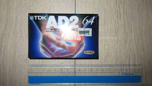 ＴＤＫ　AD2 カセットテープ　64分