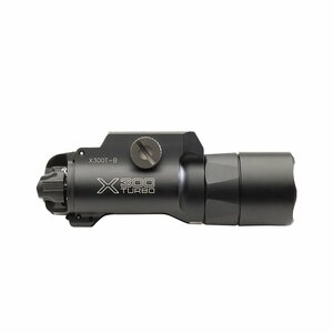 実物 Surefire X300T-B TURBO 新型 高カンデラ モデル ブラック (Trijicon Leupold PEQ PVS PSQ ATPIAL トレポン LA5 peq15 wilcox