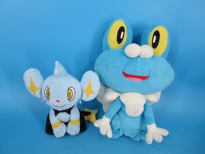 ポケモン　ぬいぐるみ　コリンク　ケロマツ H30㎝　サンエイ 20㎝　タカラトミー　ポケットモンスター　現状品（5199J