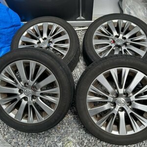 トヨタ アルファード ヴェルファイア 20系 純正ホイール タイヤ 4本 235/50R18 18インチ GOOD YEAR EAGLE RV