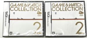 【新品未使用】任天堂 DS ソフト ゲーム&ウォッチ コレクション2 GAME&WATCH COLLECTION 2 非売品 2個セット