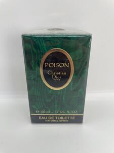 【新品】Christian Dior クリスチャン ディオール　プワゾン オードゥ トワレ 50ml POISON 香水