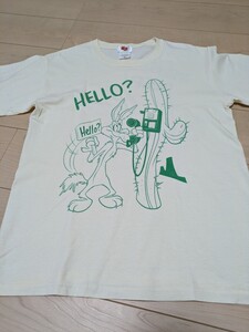 【キムタク着用品】バックドロップ別注 ワイリーコヨーテ ロードランナー Tシャツ　 Sサイズ