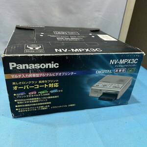 Panasonic パナソニック NV-MPX3C ビデオプリンター 通電のみ確認済み マルチ入力昇華型デジタルビデオプリンター