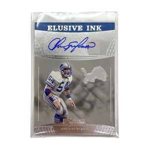 PANINI NFLカード DONRUSS SIGNATURE SERIES ELUSIVE INK CHRIS SPIELMAN DETROIT LIONS #EI-CS 中古 1