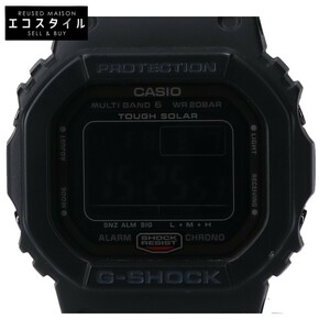 美品 G-SHOCK ジーショック GW-5000B-1JR 反転液晶 マルチバンド6 タフソーラー電波 腕時計 ブラック