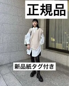 クラネ正規品❗️新品紙タグ付き⭐️HUGE SHIRTコットンオーバーシャツ