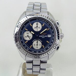 中古ブライトリング【BREITLING】 A13051 クロノ シャーク オート ブルー OH済