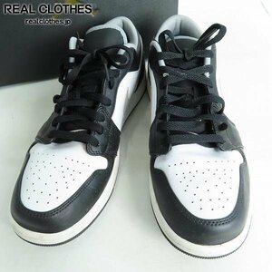 NIKE/ナイキ AIR JORDAN 1 LOW/エアジョーダン1 ロー Grey/Black/グレー/ブラック 553558-040/28 /080