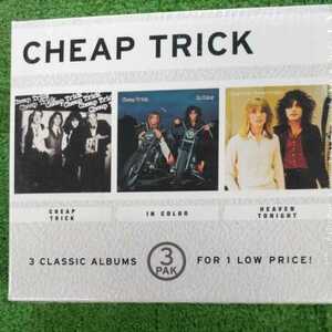 CHEAP TRICK「CHEAP TRICK」「IN COLOR」「HEAVEN TONIGHT」　輸入盤CD3枚セット　送料込み　チープ・トリック