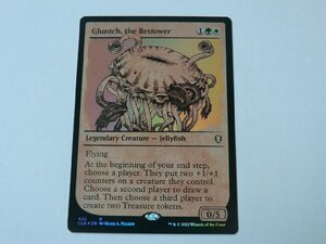 MTG 美品 【授けるもの、グランチ（ショーケースFOIL）】 （レア） CLB 英 1枚迄