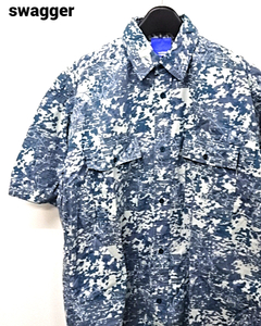 L【swagger S/S SHIRT SWGSSH-051 スワッガー 半袖シャツ オールド】