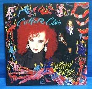 LP 洋楽 CULTURE CLUB / Waking Up With The House On Fire 日本盤 b