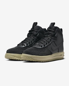 NIKE LUNAR FORCE 1 DUCKBOOT DZ5320-001 ルナ フォース ダックブーツ 黒×オリーブ US9