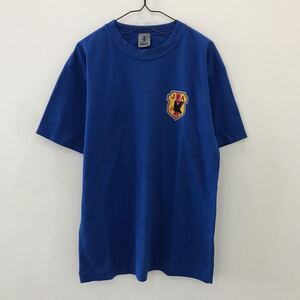 LV1137 当時物 JFA サッカー 日本代表 半袖Tシャツ サッカー 青 メンズ L