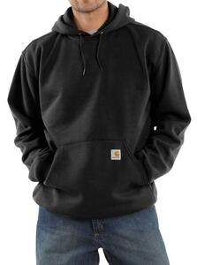 CARHARTT (カーハート) US パーカー プルオーバー (K121) Midweight Pullover Hoodie Black ブラック (L) メンズ Men