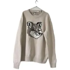 Maison Kitsune BIG FOX HEAD PULLOVER