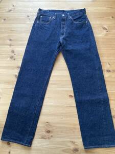 Levi’s リーバイス501 lvc 55モデル　中古　美品　w33 l34 股下77.5cm 裾上げ済み　ワンウォッシュ 日本製　赤耳